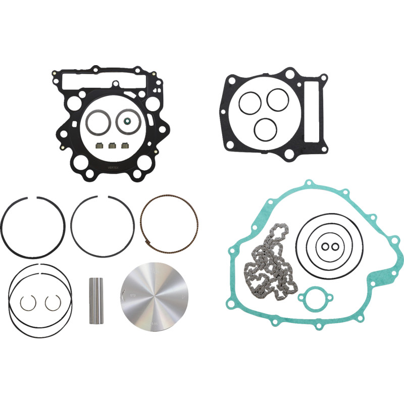 VERTEX Top End Piston Kit Cast Replica for 4-Stroke
