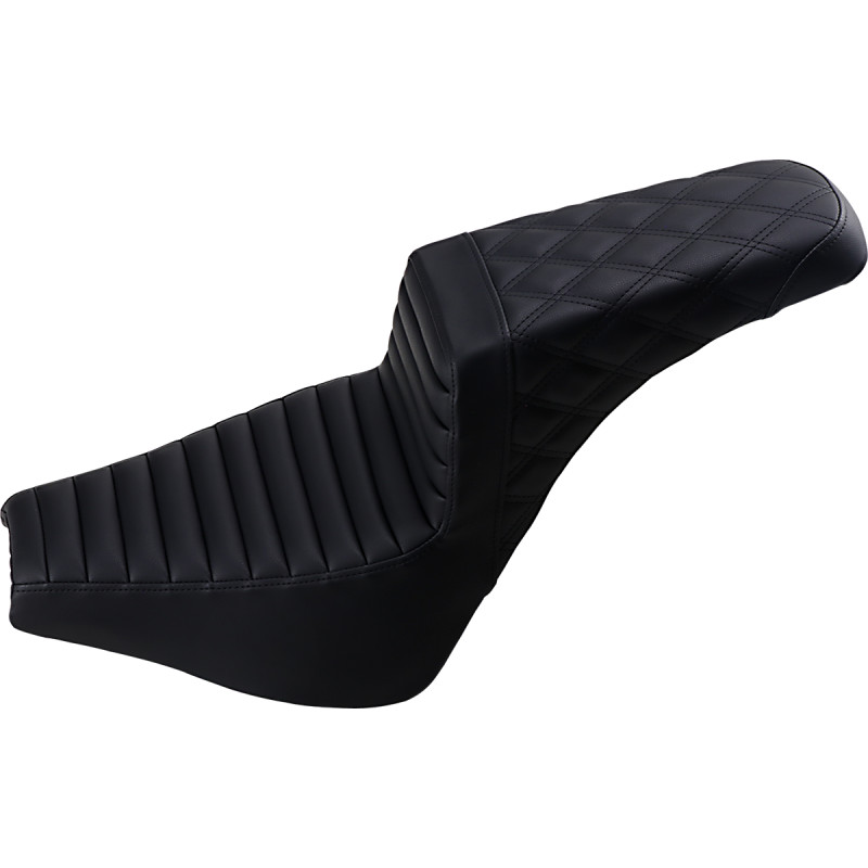 SADDLEMEN Step-Up Seat — Front Tuck-n-Roll/Rear Lattice Stitch - Image 11