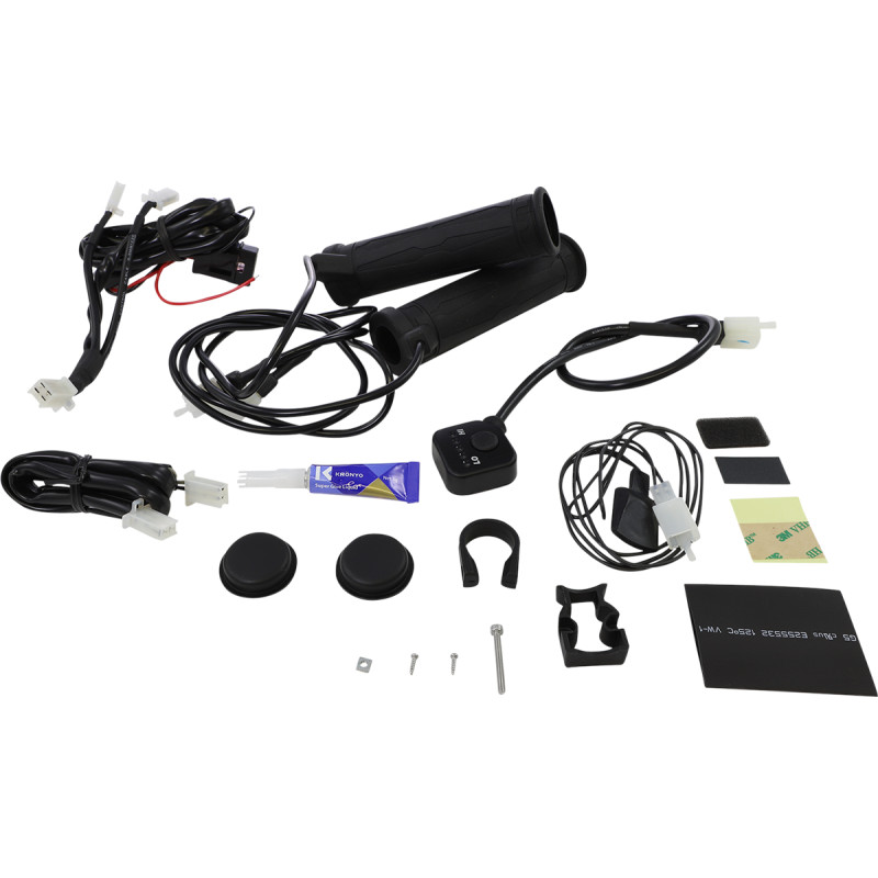 KOSO NORTH AMERICA 5 Level Thumb Throttle Heated Grips