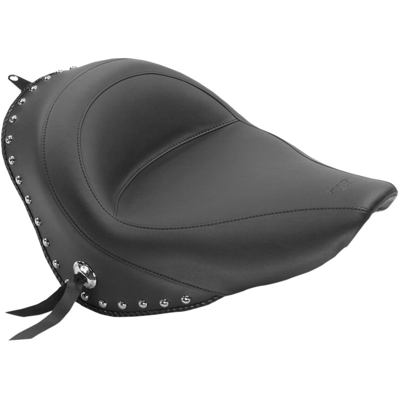 MUSTANG Studded Vinyl Solo Seat — without Backrest - Image 3
