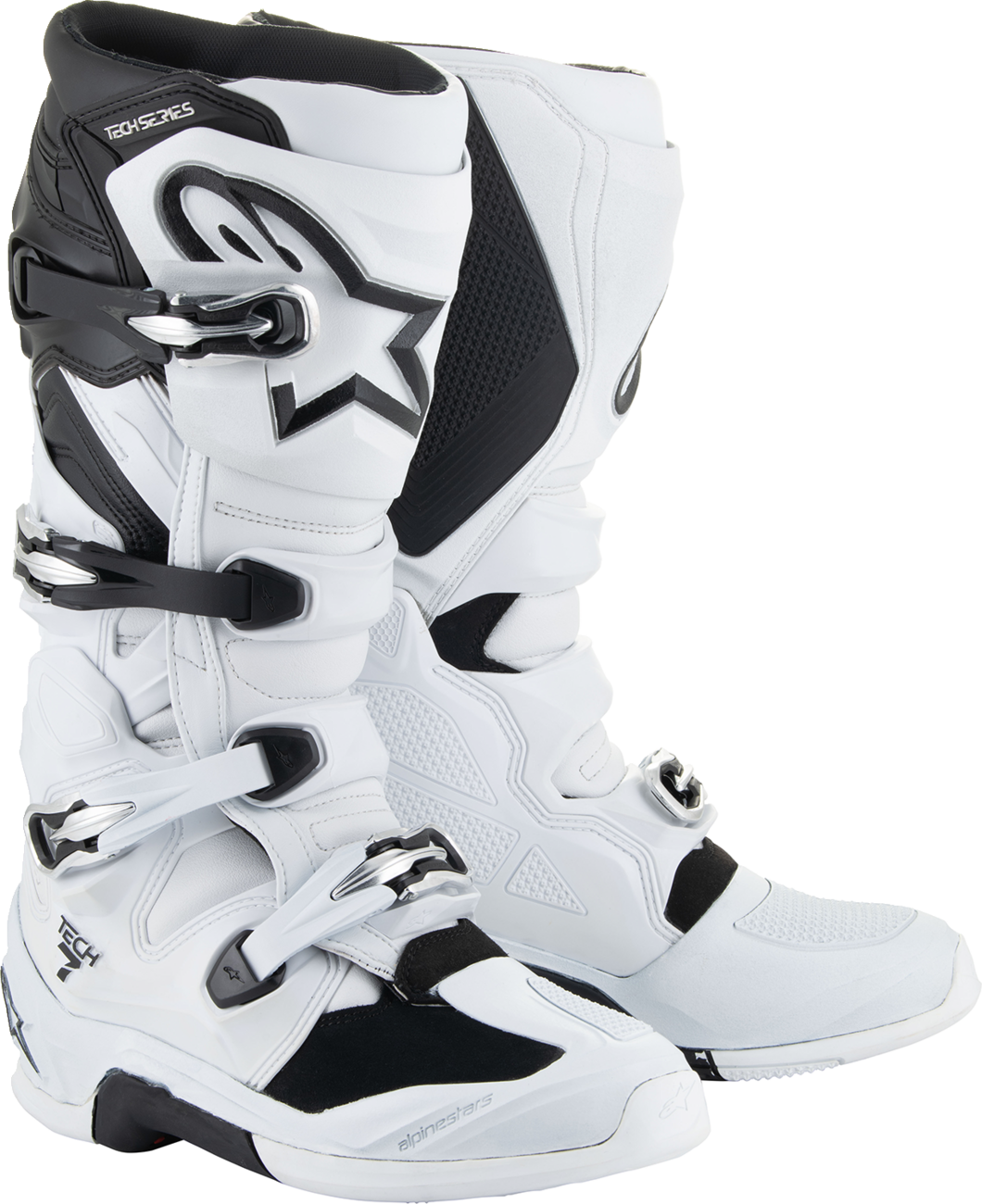 Alpinestars Tech 7 Boots — White/Black — US 13 / EU 48
