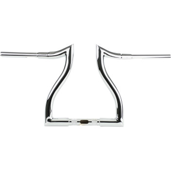 LA Choppers 1.5" Hammerhead Handlebar Chrome 12" Rise