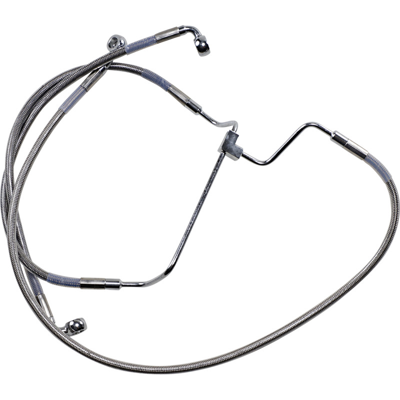 DRAG SPECIALTIES Extended Length Stainless Steel Brake Line Kit - Image 48