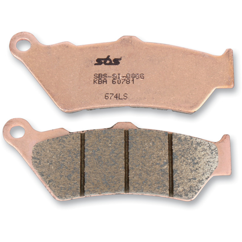 SBS LS Street Excel Sintered Rear Brake Pads - Image 2