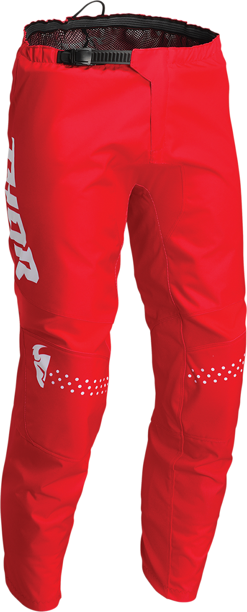 Thor Youth Sector Minimal Pants — Red — US 20