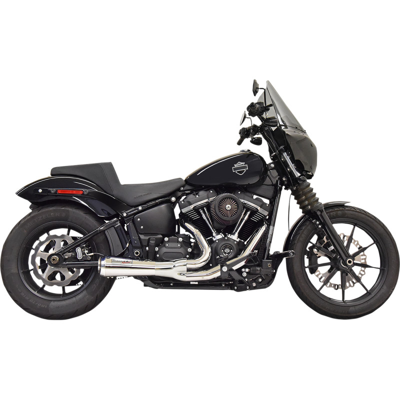 BASSANI XHAUST The Ripper Short Road Rage 2-into-1 Exhaust System