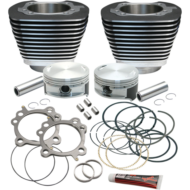 S&S CYCLE Replacement Cylinder & Piston for S&S 106" Stroker Kit
