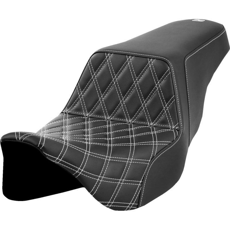 SADDLEMEN Lattice Stitch Step-Up Seat - Image 3