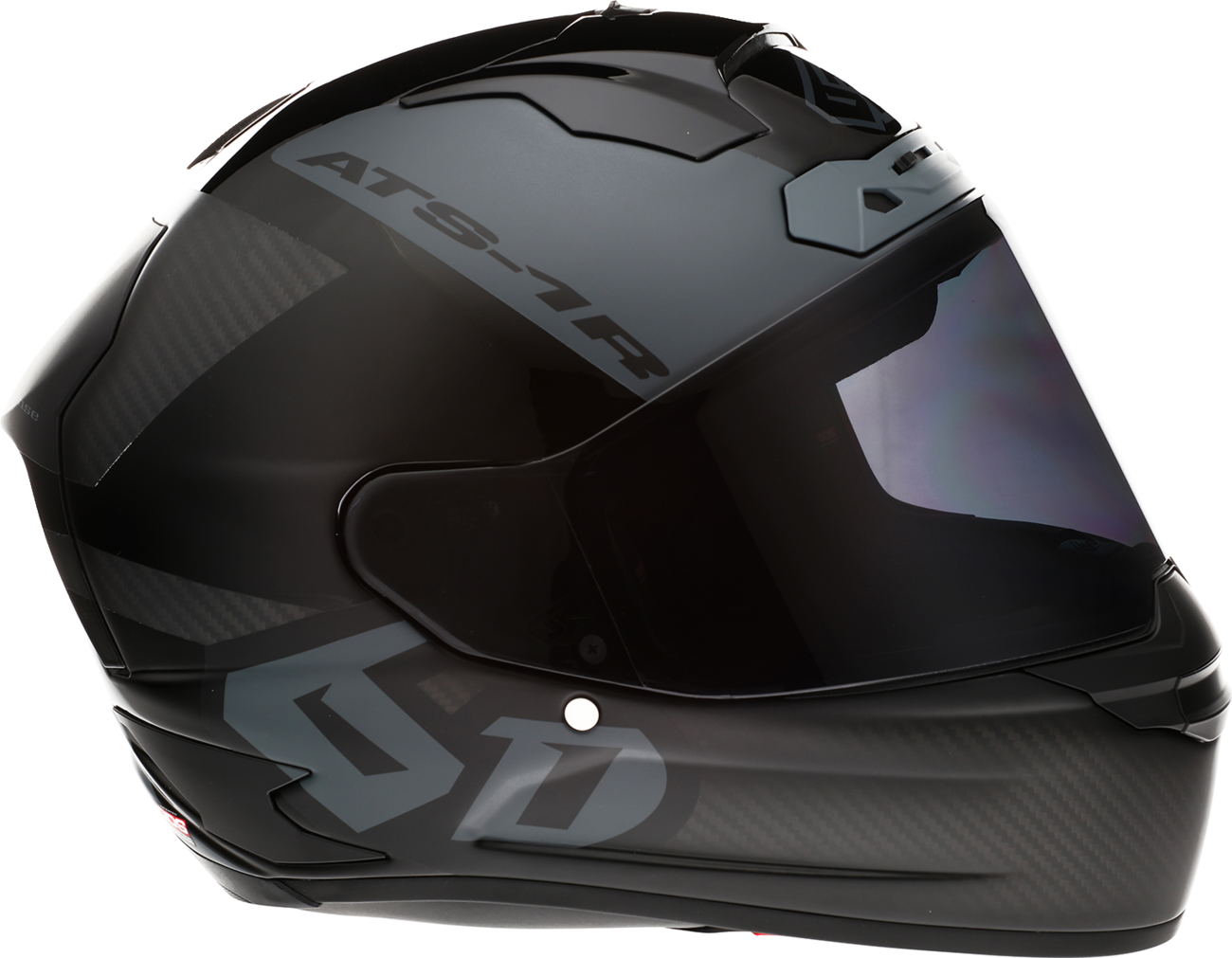 6D Helmets ATS-1R Helmet — Wyman — Black/Gray — 2XL