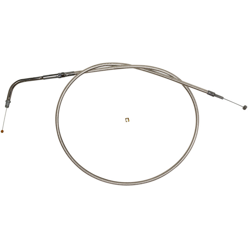 MAGNUM SHIELDING Polished Stainless Steel Braided Throttle/Idle Cable - Image 3