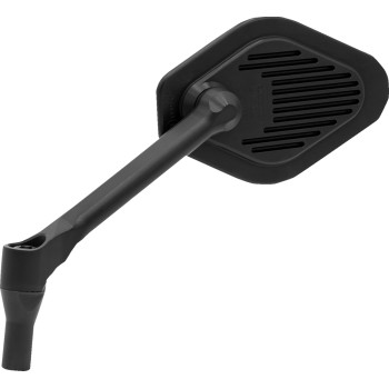Mirror - Adjustable - Black - Short Stem - Left