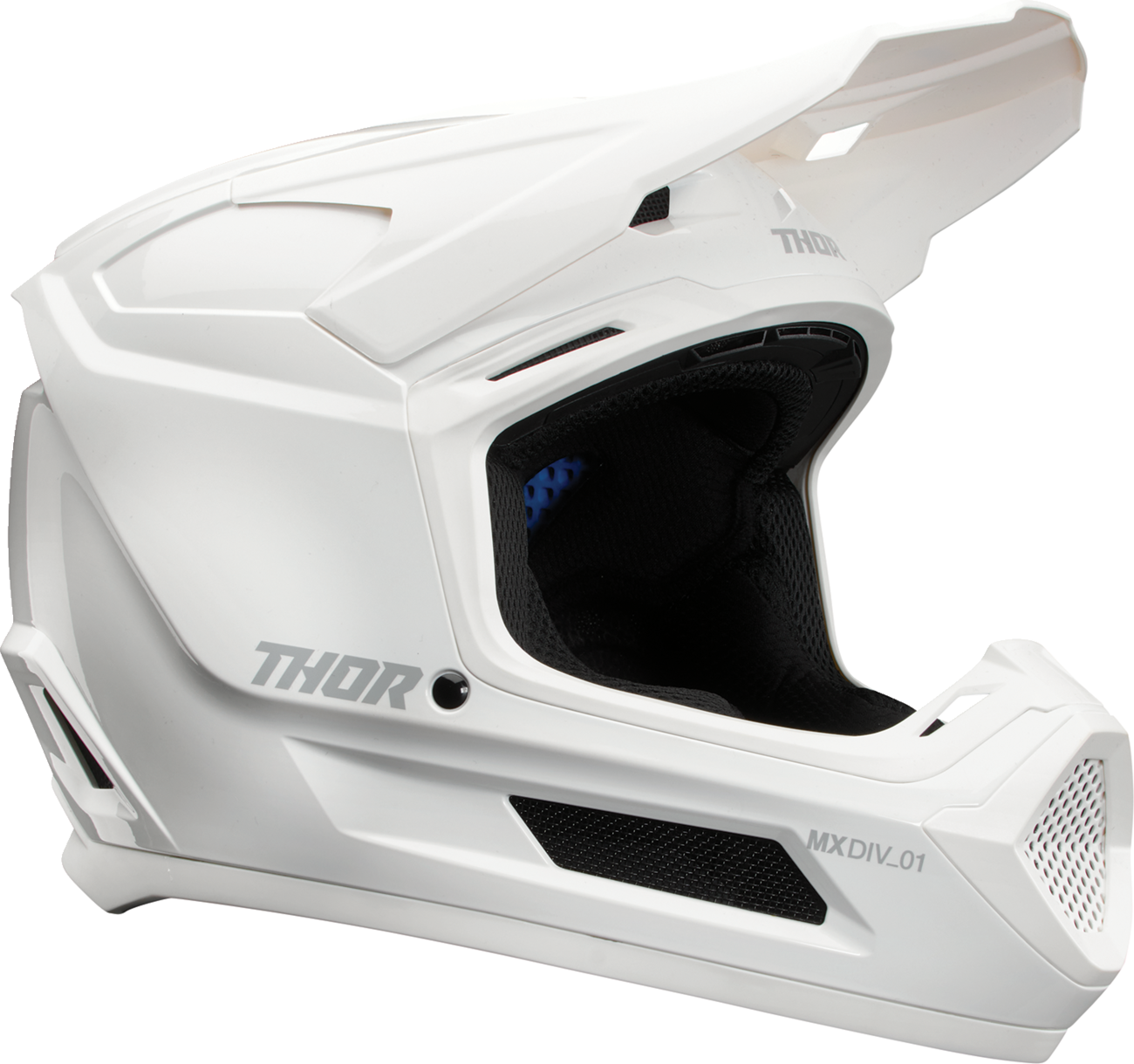 Thor Youth Fleet Helmet — Whiteout — Gloss White — Large