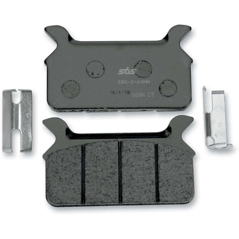 SBS HCT Street Carbon Tech Organic Harley/Buell Brake Pads
