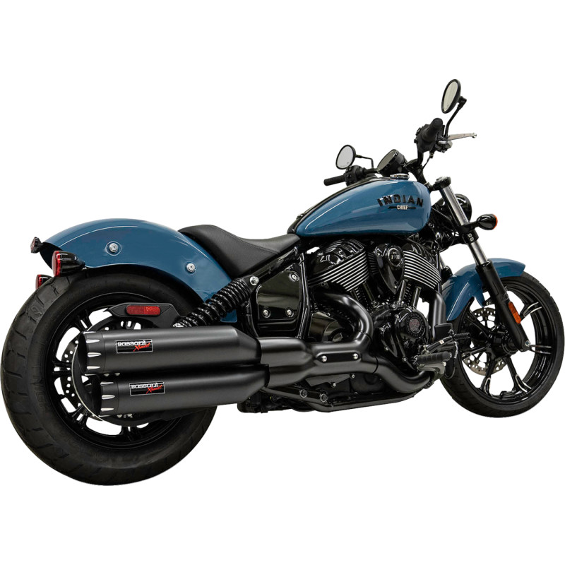 BASSANI XHAUST 4" Slip-On Mufflers