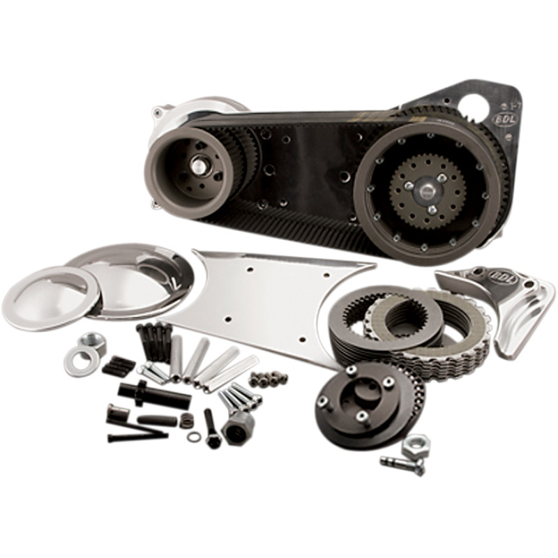 BELT DRIVES LTD. 3" Electric Start 8 mm Belt Drive with Lockup Clutch