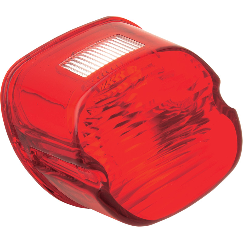 DRAG SPECIALTIES Laydown Taillight Lens with Top Tag Window - Image 3