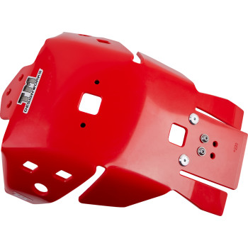 2022-2023 Honda CRF250R CRF250RX 21-23 CRF450R/X Red Full-Coverage Skid Plate