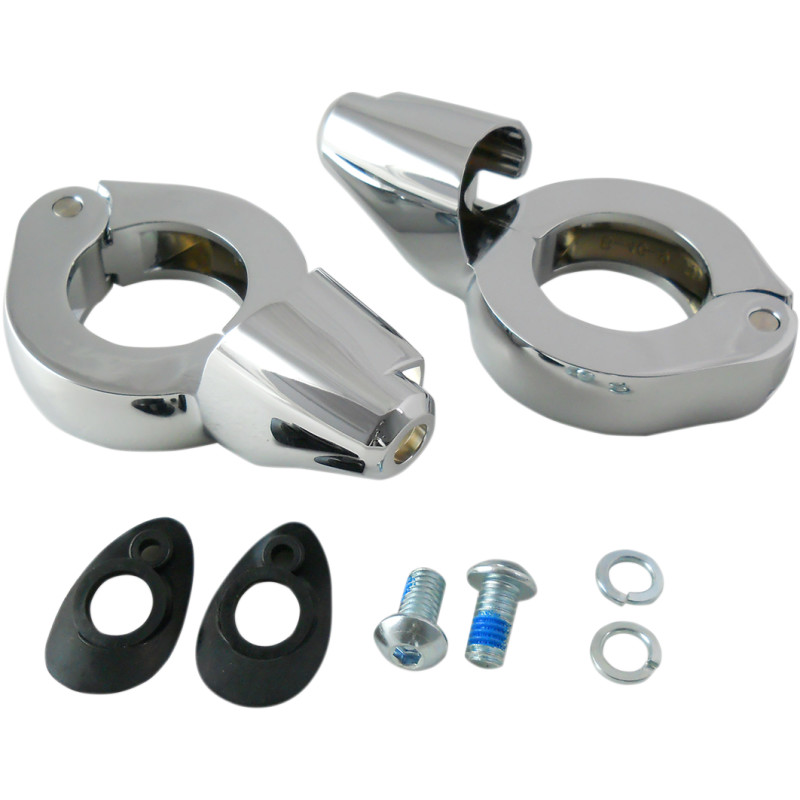 DRAG SPECIALTIES Turn Signal Fork Clamps