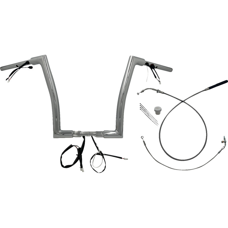 FAT BAGGERS INC. 1-1/2" EZ Install Flat Top Handlebar - Image 43