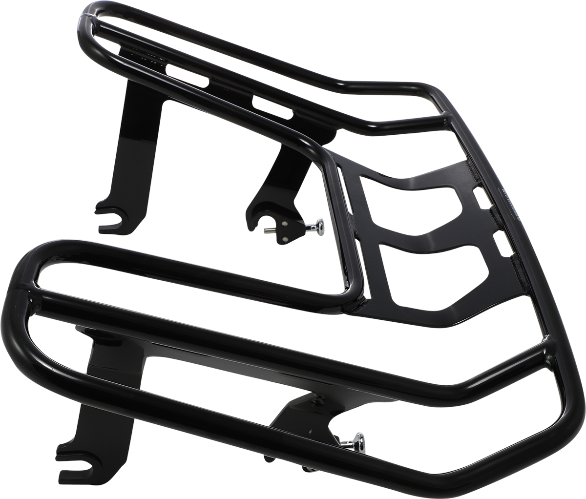 Cobra Detachable Wrap Around Rack — Black -FLH