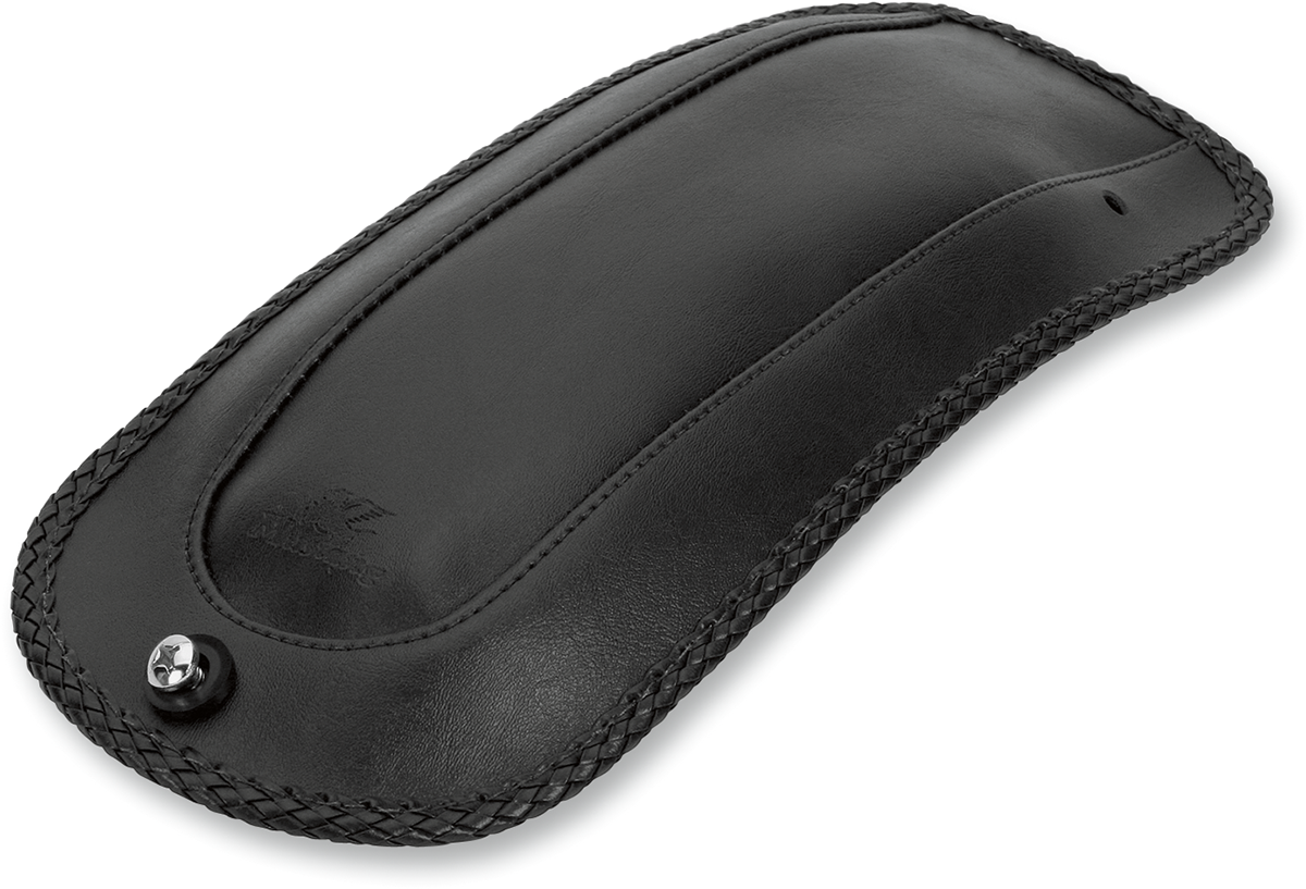 Mustang Fender Bib — Smooth — Black — HD Softail '00-'17