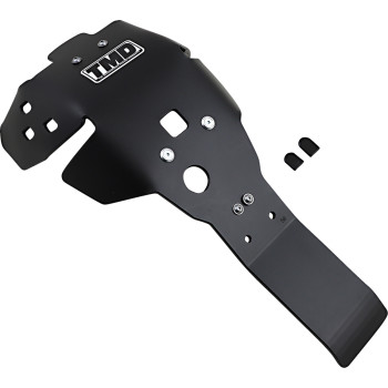 2010-2017 Suzuki RM-Z 450 Black Skid Plate with Linkage Protection