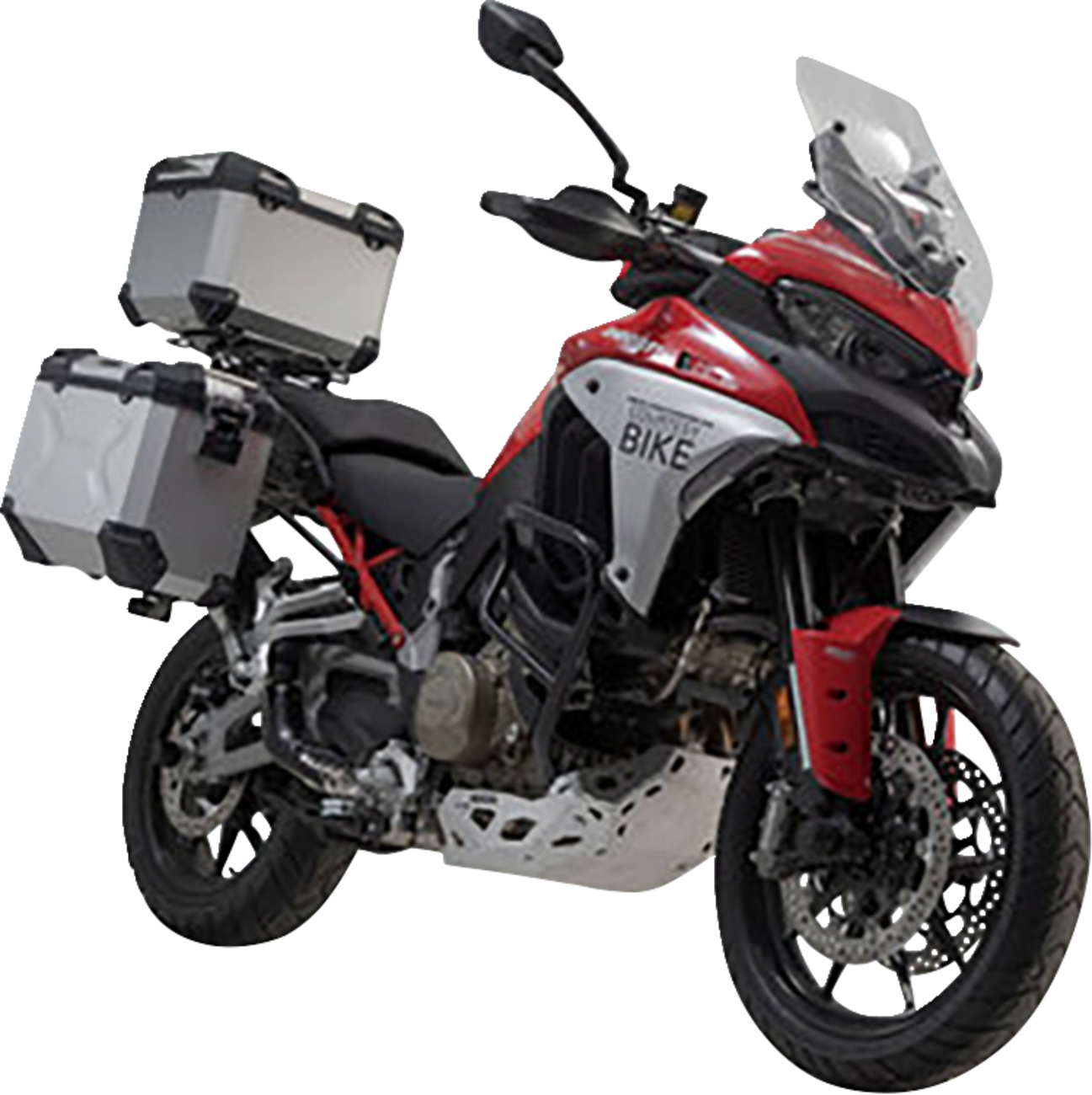 SW-MOTECH Adventure Luggage System — Silver — Ducati Multistrada V4 '21-'24