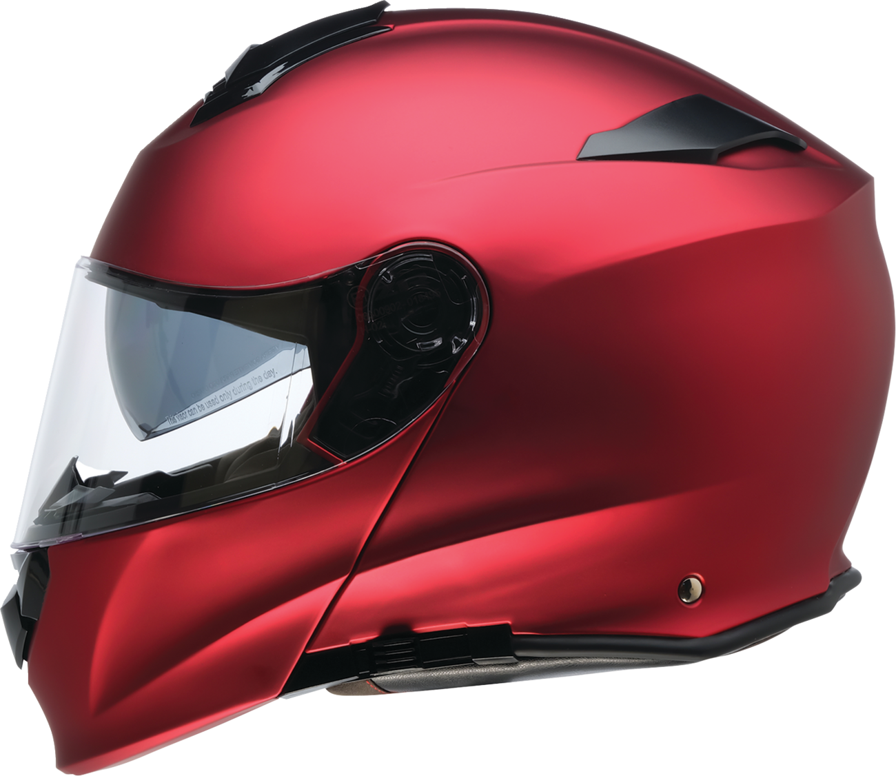 Z1R Solaris 2.0 Modular Helmet — Satin — Red — Small