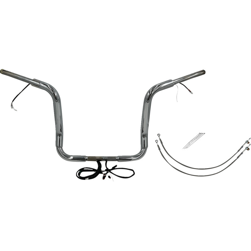 FAT BAGGERS INC. EZ Install Wired 1-1/2" Round Top Handlebar Kit - Image 4