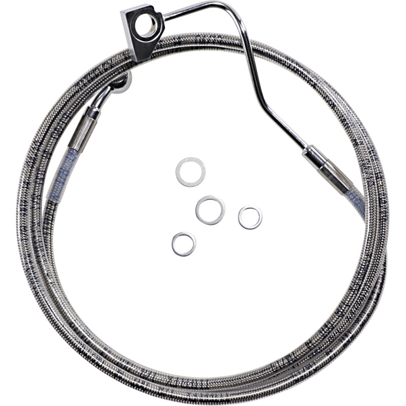 DRAG SPECIALTIES Extended Length Stainless Steel Brake Line Kit - Image 52
