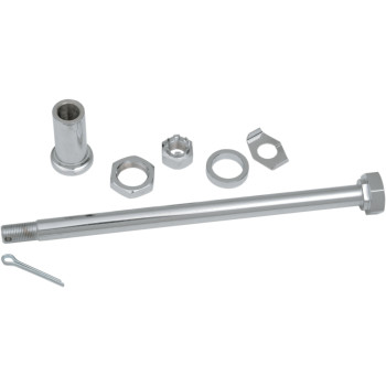 1967-1972 Harley FL FLH Rear Axle Kit Chrome Drag Specialties