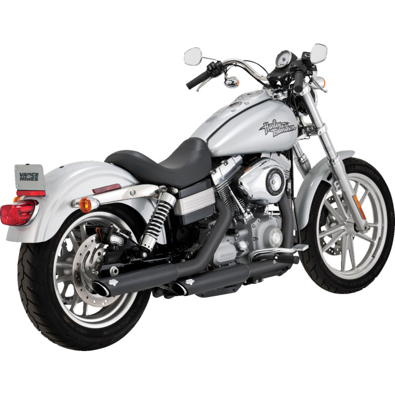 VANCE & HINES 3" Twin Slash Slip-On Mufflers