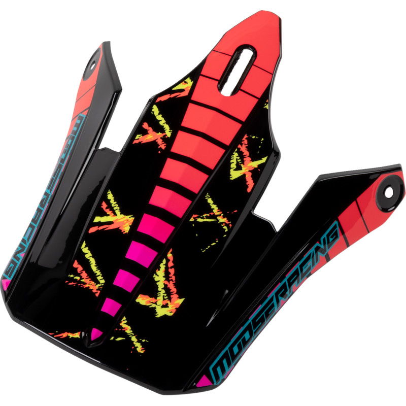 MOOSE OFFROAD Youth F.I. Vaporwave Helmet Peak