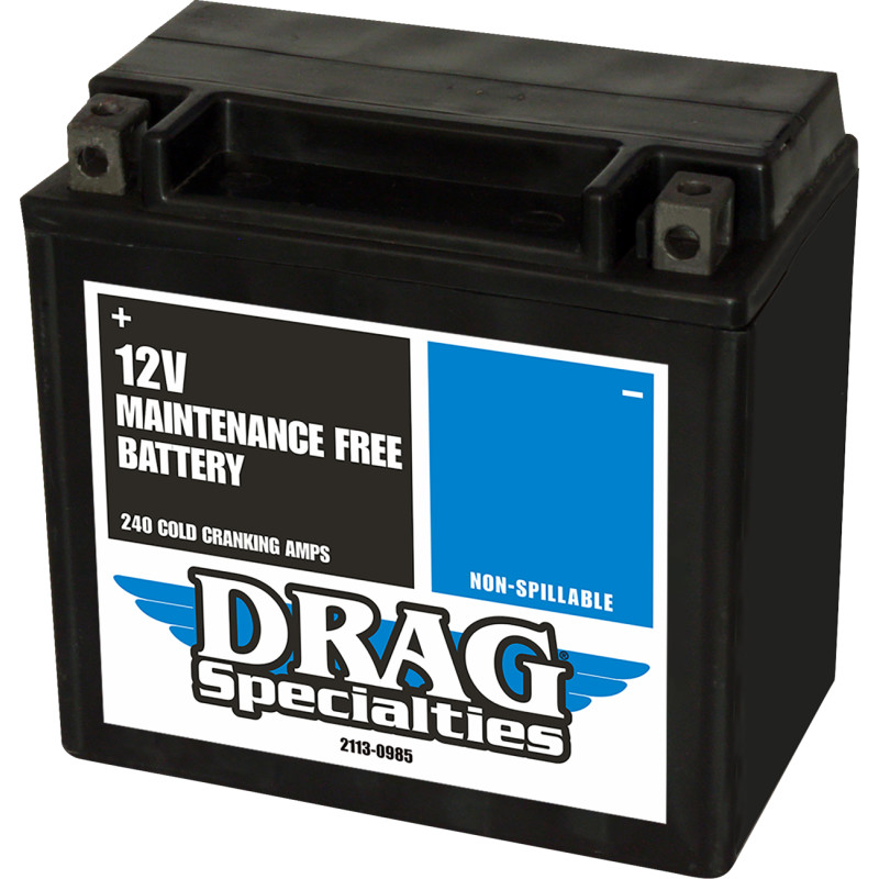DRAG SPECIALTIES AGM Maintenance-Free Battery - Image 3