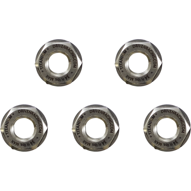 DRIVEN RACING Titanium Sprocket Nuts