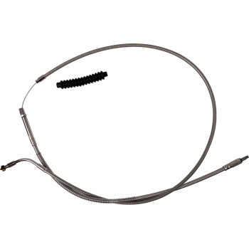 High-Efficiency Stainless Steel Clutch Cable for Harley-Davidson - +6" - '23-'24 FLTRXSE