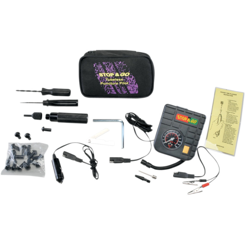 STOP & GO INTERNATIONAL Tubeless Puncture Pilot Kit