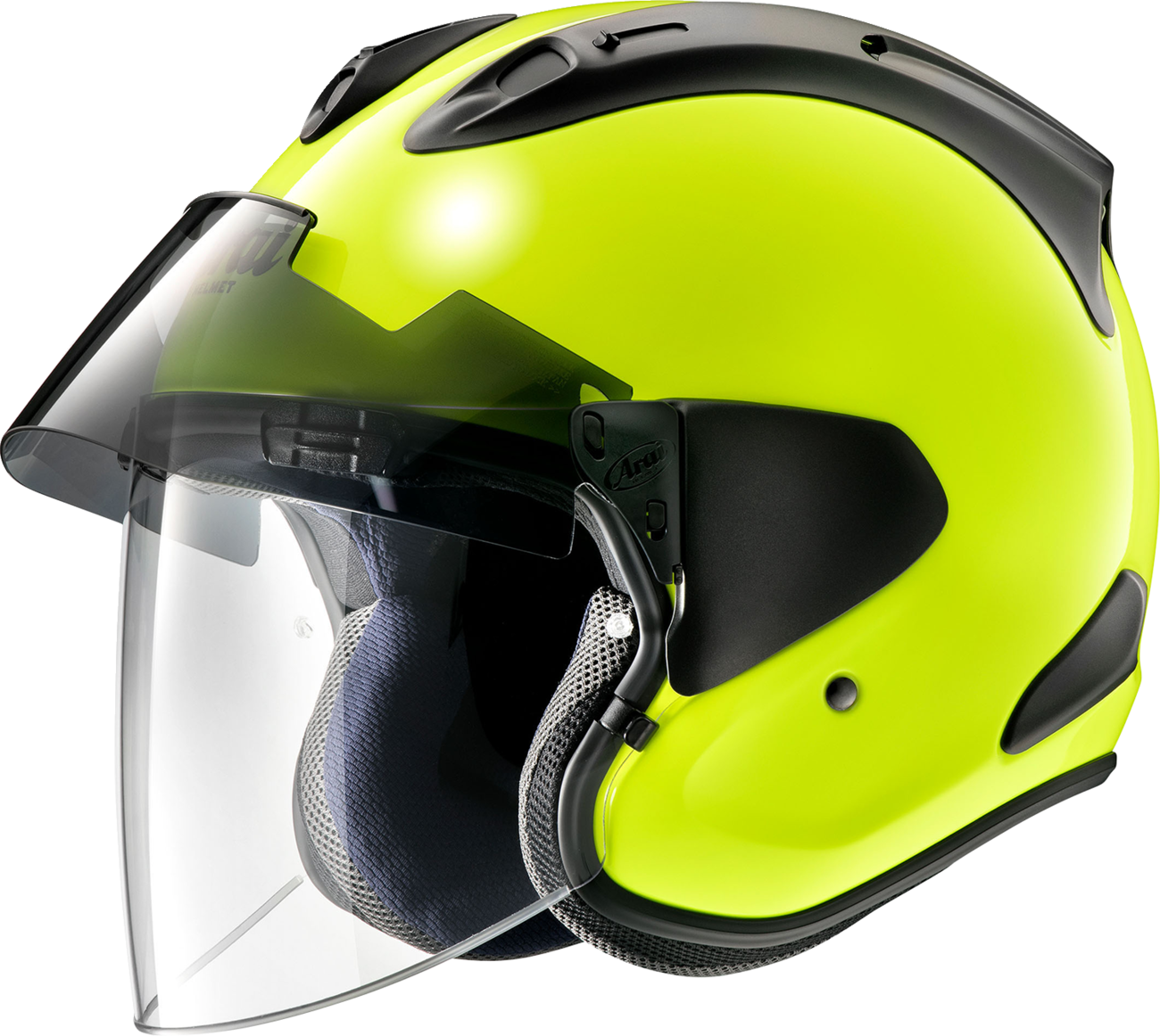 Arai Ram-X Helmet — Fluorescent Yellow — XS