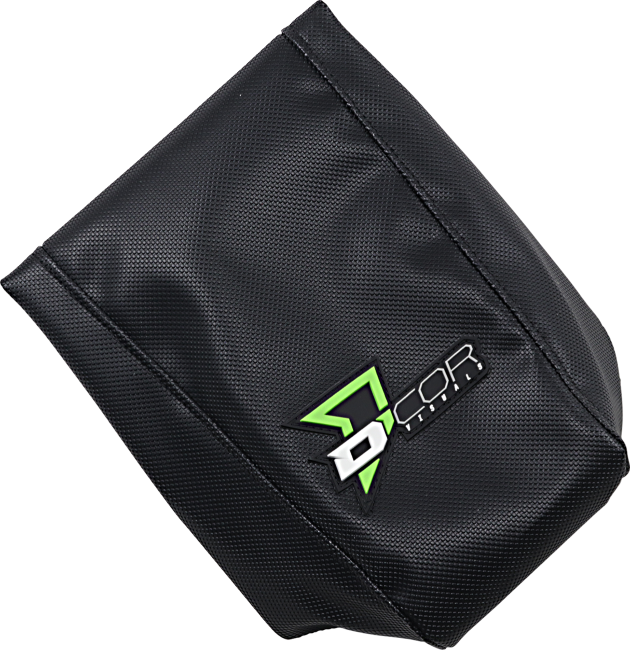 D'COR Visuals Seat Cover — Black — Gripper — RM125/250 '01-'08