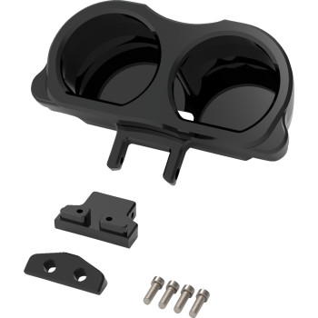 LA Choppers Dual Gauge Mount For Performance Risers 15-22 FLTR Made in USA