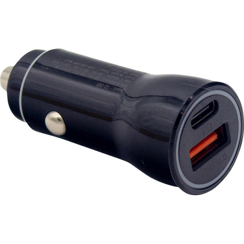 RIDEPOWER Lighter Power Adapter with USB & USB-C Ports