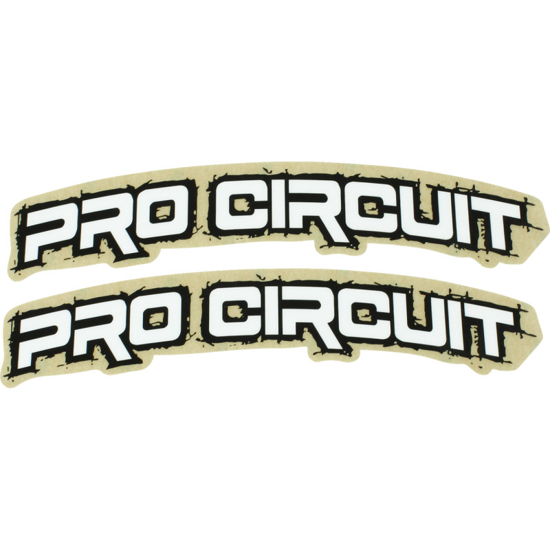 PRO CIRCUIT Fender Stickers