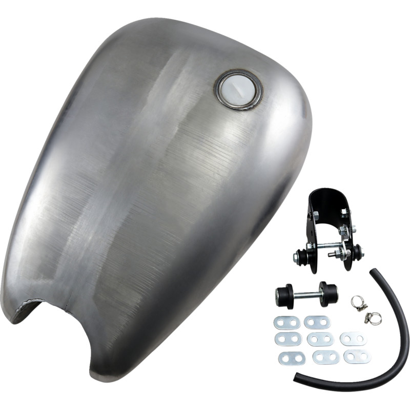 DRAG SPECIALTIES Extended Smooth-Top QuickBob™ Rubber-Mount Gas Tank