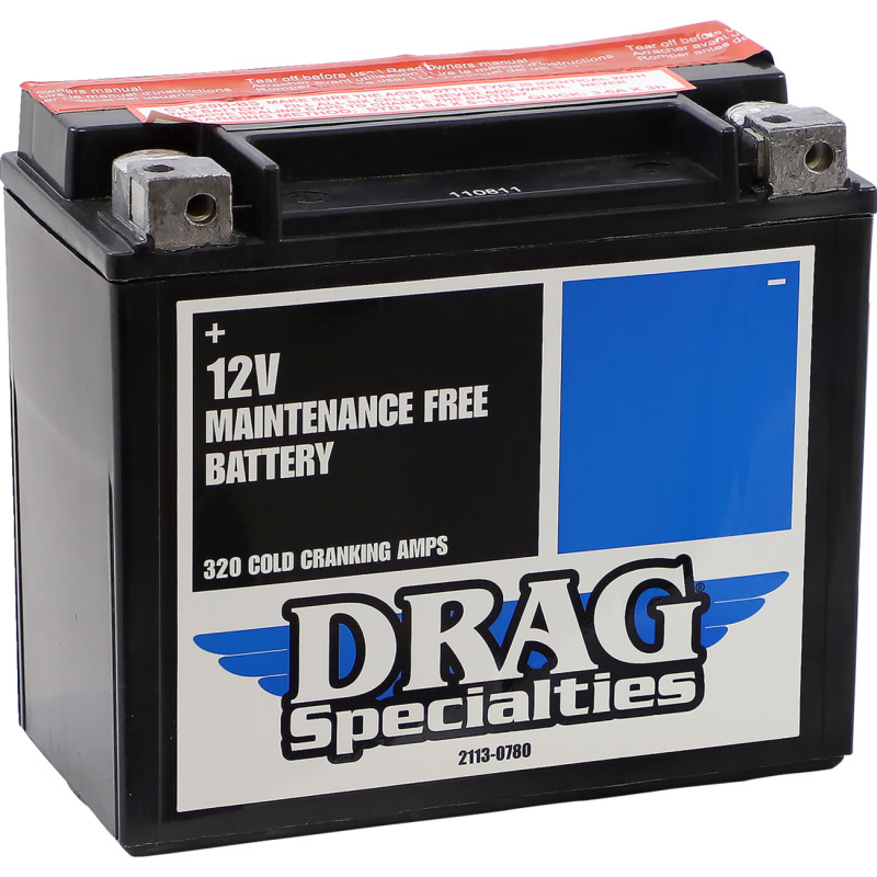 DRAG SPECIALTIES AGM Maintenance-Free Battery - Image 4