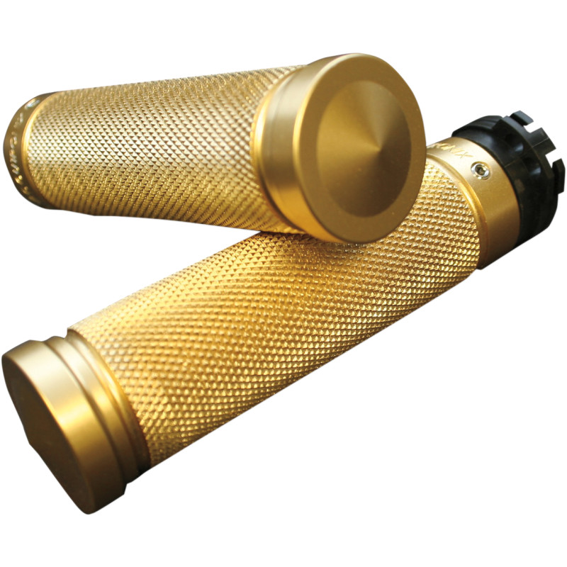 ACCUTRONIX Brass Knurled Custom Grips