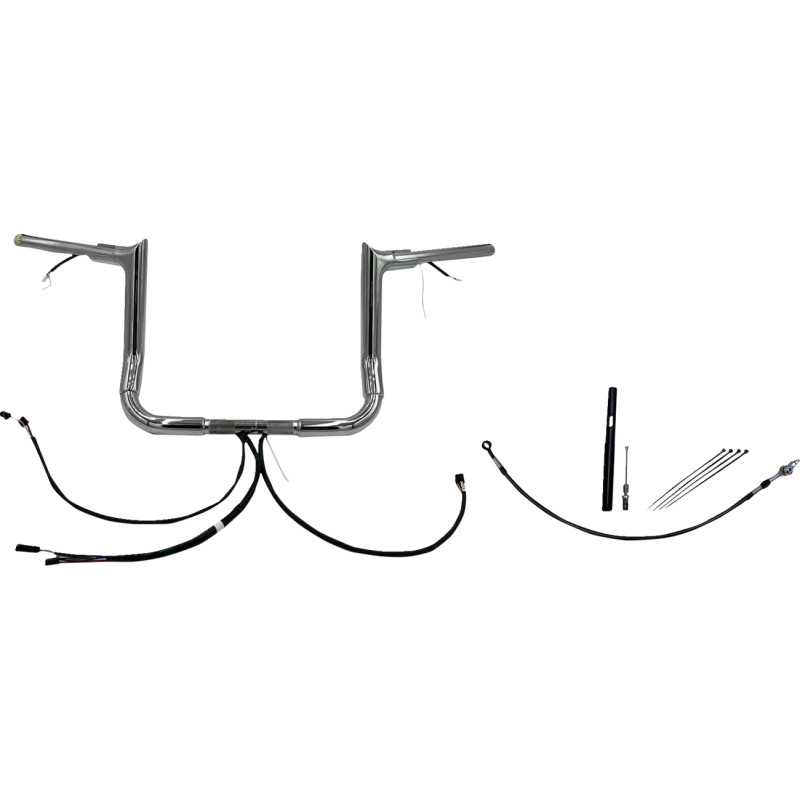 FAT BAGGERS INC. EZ Install Wired 1-1/2" Pointed Top Handlebar Kit