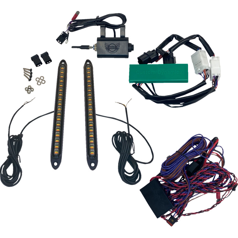 CUSTOM DYNAMICS Front & Rear Turn Signal Kit