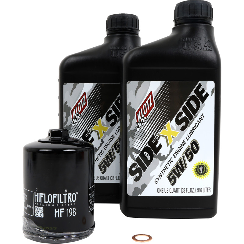 KLOTZ OIL Side-by-Side Oil Change Kit