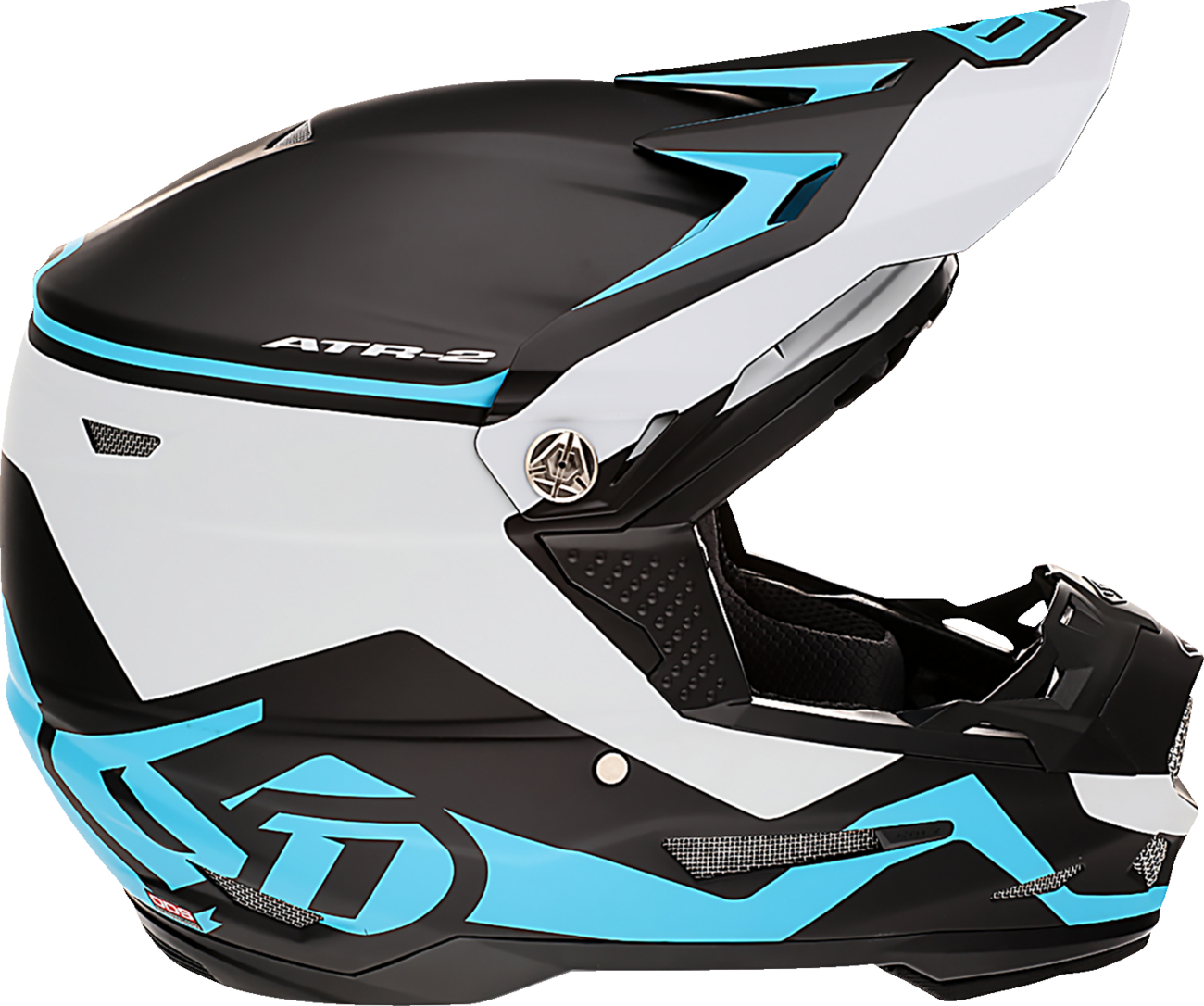 6D Helmets ATR-2 Helmet — Drive — Cyan — XS