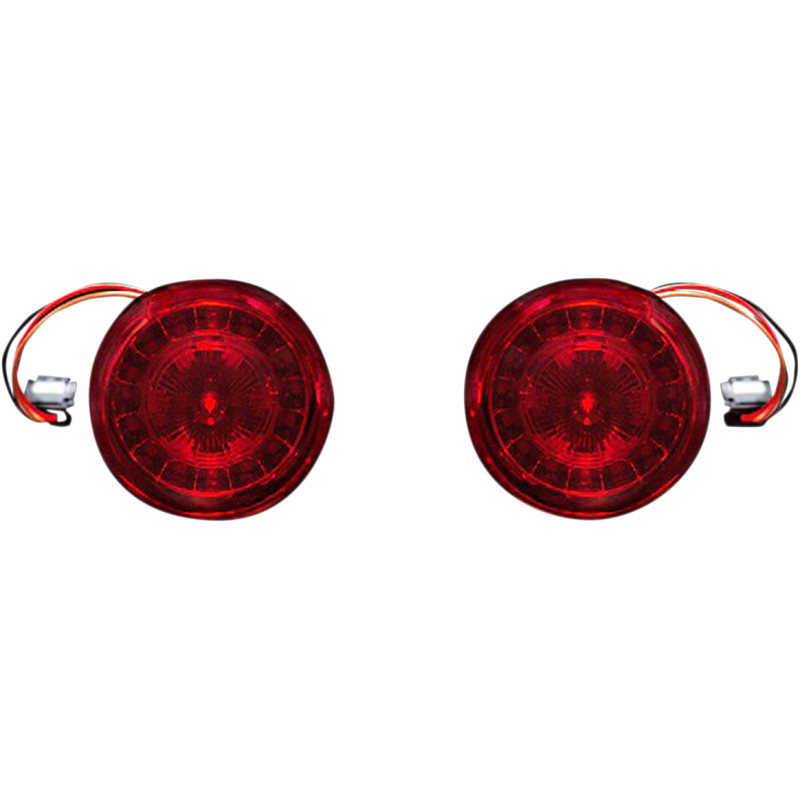 CUSTOM DYNAMICS ProBEAM® Red LED Turn Signals with Red Lenses - Image 2